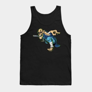 samurai skull Tank Top